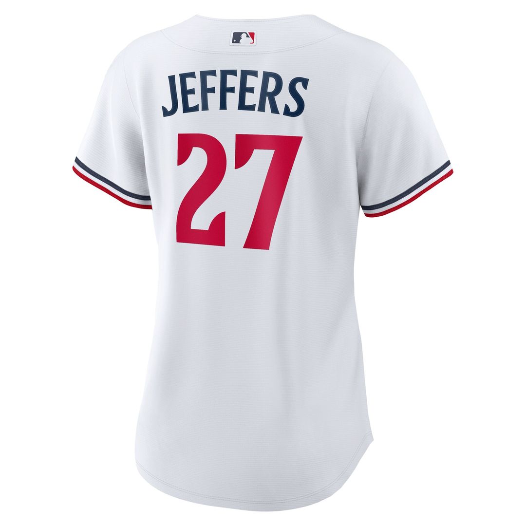 Minnesota Twins Ryan Jeffers Nike Women's Home Replica Jersey - White MLB Team Jersey Baseball Fan Apparel