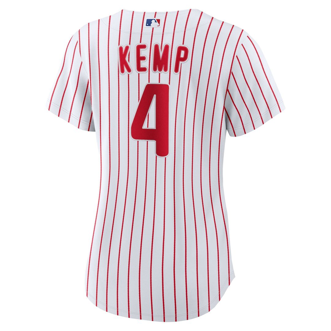 Philadelphia Phillies Otto Kemp Nike Women's Home Replica Jersey - White MLB Team Jersey Baseball Fan Apparel