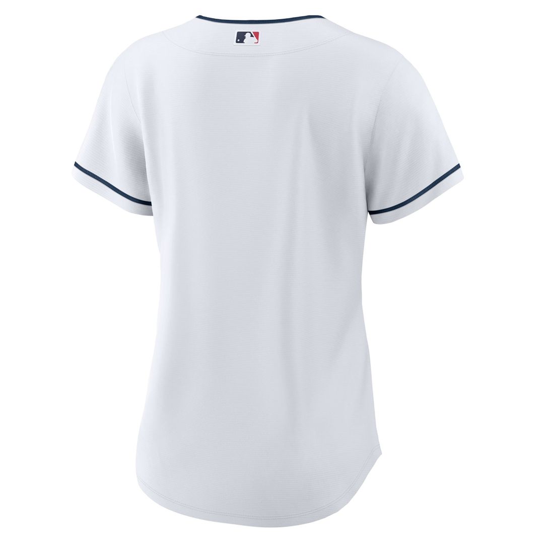 Cleveland Guardians Nike Women's Alternate Official Replica Jersey - Navy MLB Team Jersey Baseball Fan Apparel