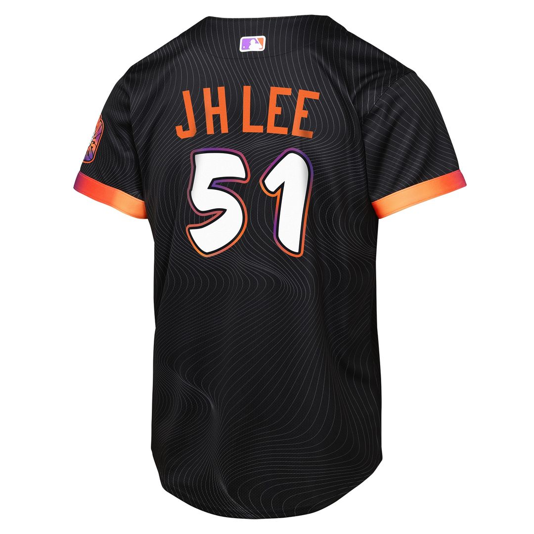 San Francisco Giants Jung Hoo Lee Nike Youth 2025 City Connect Limited Player Jersey - Anthracite MLB Team Jersey Baseball Fan Apparel