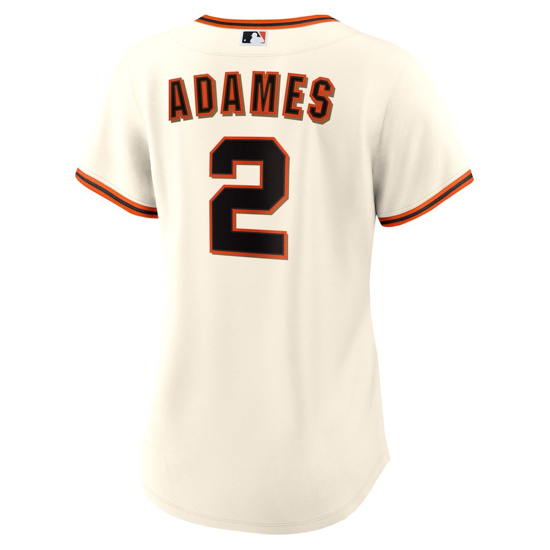 San Francisco Giants Willy Adames Nike Women's Home Replica Jersey - Cream MLB Team Jersey Baseball Fan Apparel