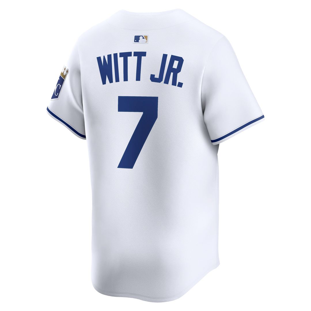 Kansas City Royals Bobby Witt Jr. Nike Alternate Limited Player Jersey - Light Blue MLB Team Jersey Baseball Fan Apparel