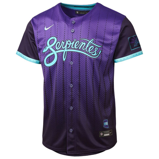 Arizona Diamondbacks Corbin Carroll Nike Youth 2025 City Connect Limited Player Jersey - Purple MLB Team Jersey Baseball Fan Apparel