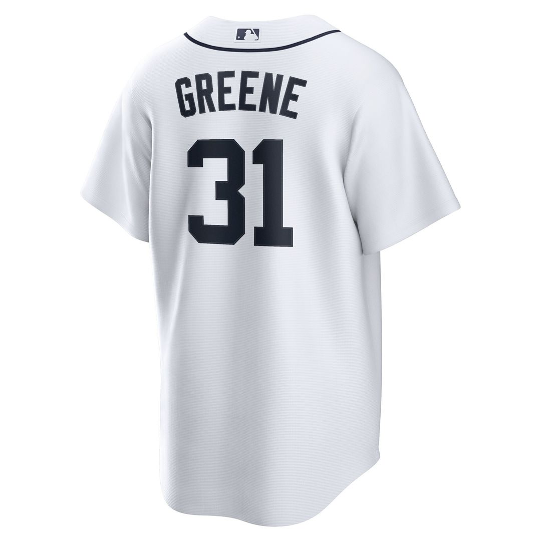 Detroit Tigers Riley Greene Nike Replica Player Jersey - White MLB Team Jersey Baseball Fan Apparel