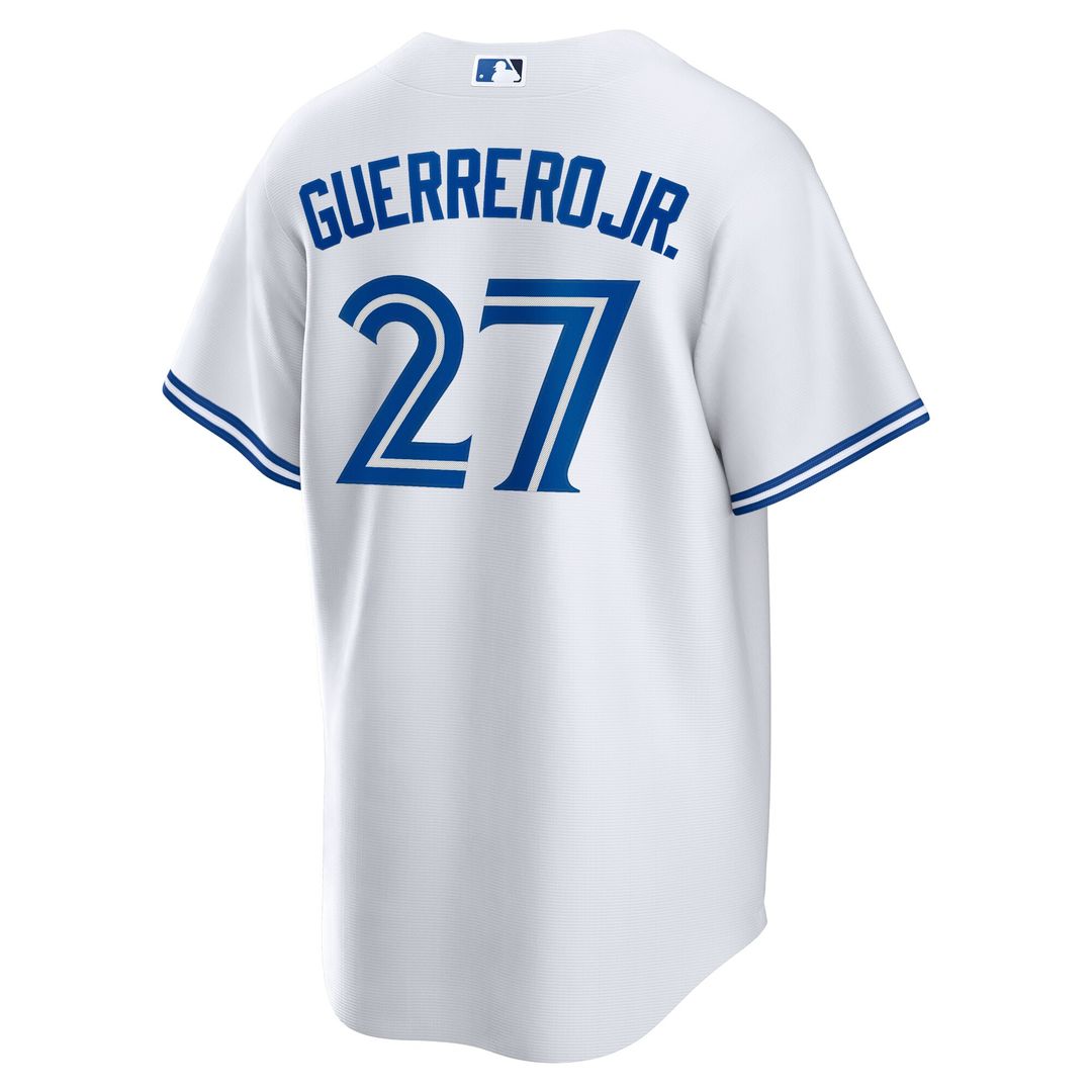 Toronto Blue Jays Vladimir Guerrero Jr. Nike Home Replica Player Name Jersey - White MLB Team Jersey Baseball Fan Apparel