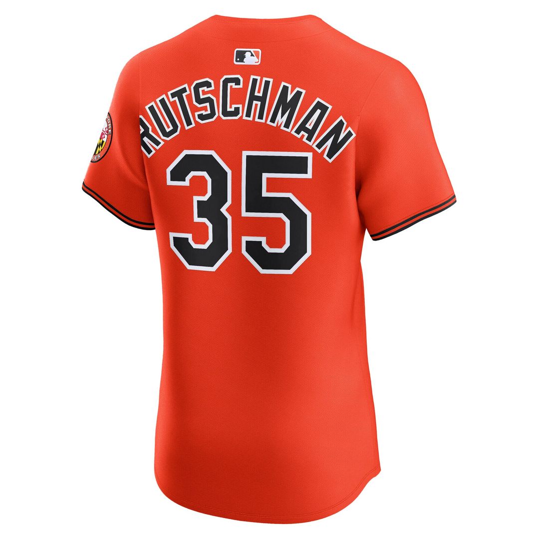Baltimore Orioles Adley Rutschman Nike Alternate Elite Jersey - Black MLB Team Jersey Baseball Fan Apparel