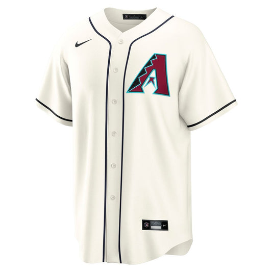 Arizona Diamondbacks Corbin Carroll Nike Home Replica Jersey - Cream MLB Team Jersey Baseball Fan Apparel