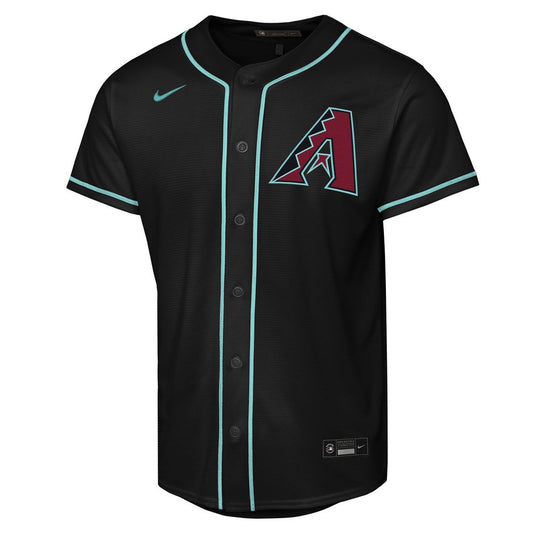 Arizona Diamondbacks Corbin Carroll Nike Youth Alternate Replica Jersey - Black MLB Team Jersey Baseball Fan Apparel