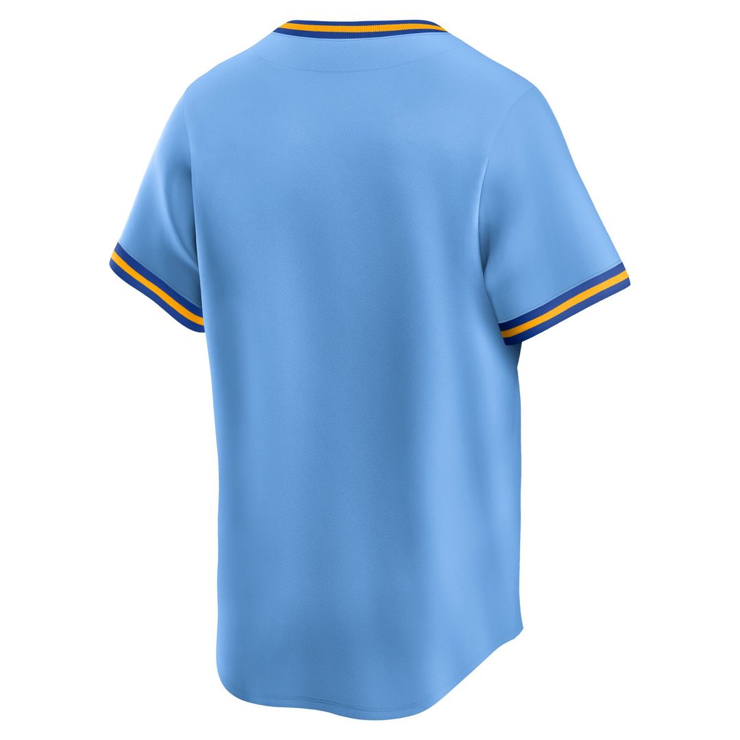 Milwaukee Brewers Nike Cooperstown Limited Jersey - Light Blue MLB Team Jersey Baseball Fan Apparel