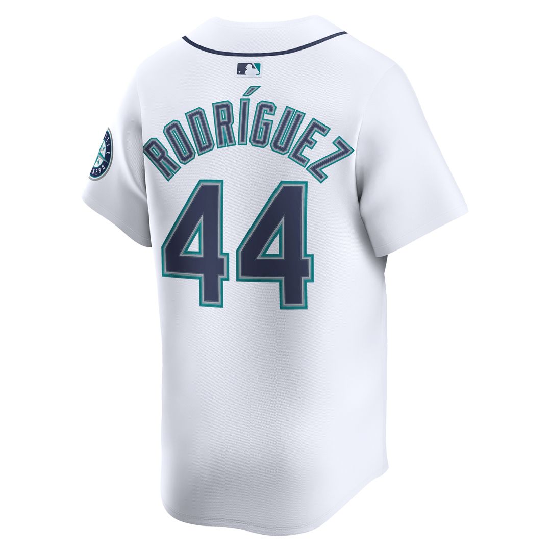 Seattle Mariners Julio Rodríguez Nike Home Limited Player Jersey - White MLB Team Jersey Baseball Fan Apparel