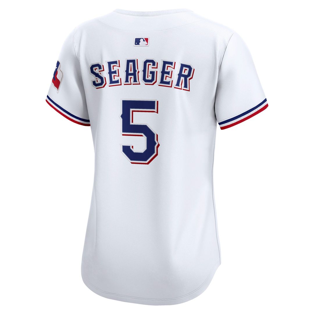 Texas Rangers Corey Seager Nike Women's Home Limited Player Jersey - White MLB Team Jersey Baseball Fan Apparel