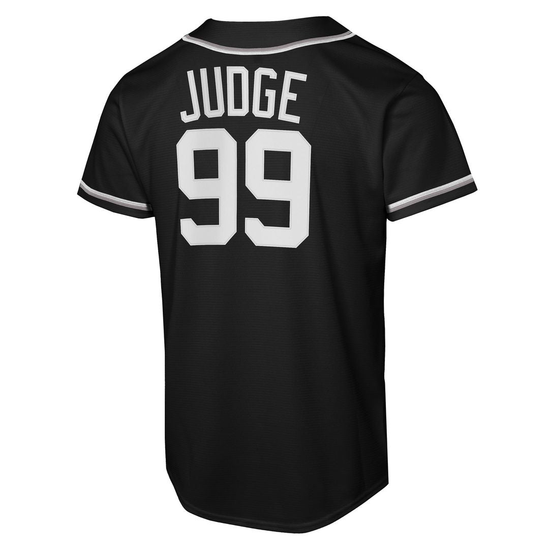New York Yankees Aaron Judge Nike Youth Fashion Replica Player Jersey - Black MLB Team Jersey Baseball Fan Apparel