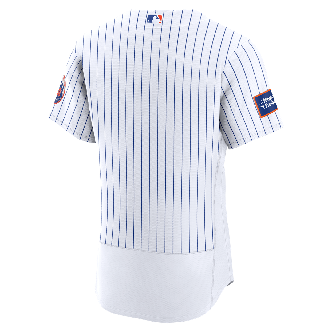 New York Mets Nike Alternate Authentic Sponsor Patch Jersey - Black MLB Team Jersey Baseball Fan Apparel