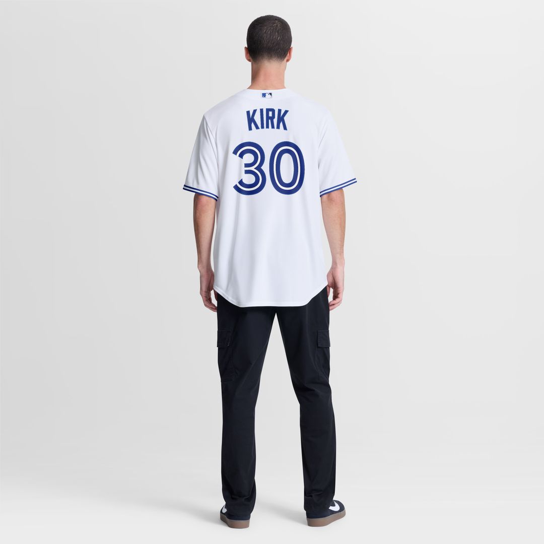 Toronto Blue Jays Alejandro Kirk Nike Home Replica Jersey - White MLB Team Jersey Baseball Fan Apparel