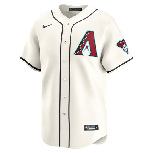Arizona Diamondbacks Corbin Carroll Nike Home Limited Player Jersey - White MLB Team Jersey Baseball Fan Apparel