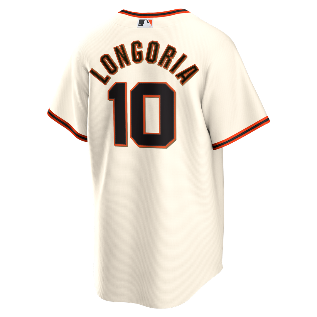 San Francisco Giants Evan Longoria Nike Home Retired Player Replica Jersey - Cream MLB Team Jersey Baseball Fan Apparel