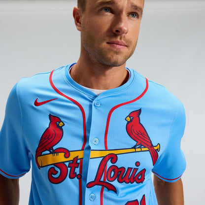 St. Louis Cardinals Lars Nootbaar Nike Home Limited Player Jersey - White MLB Team Jersey Baseball Fan Apparel