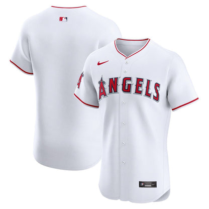 Los Angeles Angels Nike Home Elite Jersey - White MLB Team Jersey Baseball Fan Apparel