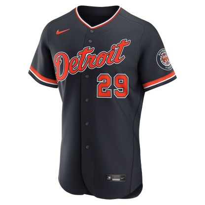 Detroit Tigers Tarik Skubal Nike Alternate MLB Awards Authentic Jersey - Navy MLB Team Jersey Baseball Fan Apparel