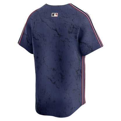 Cleveland Guardians Nike City Connect Limited Jersey - Navy MLB Team Jersey Baseball Fan Apparel