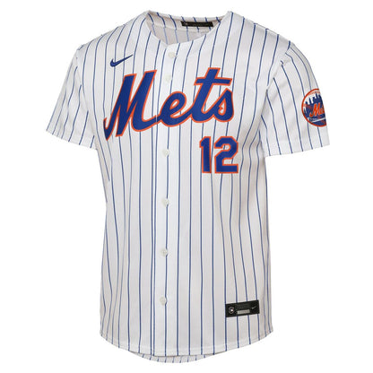 New York Mets Francisco Lindor Nike Youth Road Stadium Player Jersey - Gray MLB Team Jersey Baseball Fan Apparel