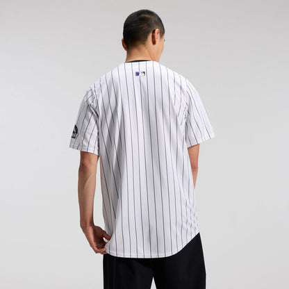 Colorado Rockies Nike Alternate Limited Jersey - Purple MLB Team Jersey Baseball Fan Apparel