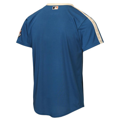 Milwaukee Brewers Nike Youth 2026 City Connect Stadium Jersey - Mineral Blue MLB Team Jersey Baseball Fan Apparel