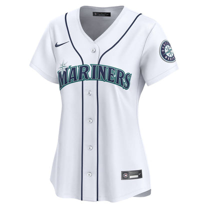 Seattle Mariners Randy Arozarena Nike Women's Home Limited Player Jersey - White MLB Team Jersey Baseball Fan Apparel