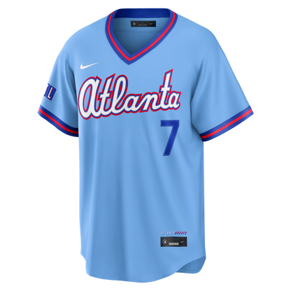 Atlanta Braves Ha - Seong Kim Nike 2026 City Connect Stadium Jersey - Powder Blue MLB Team Jersey Baseball Fan Apparel