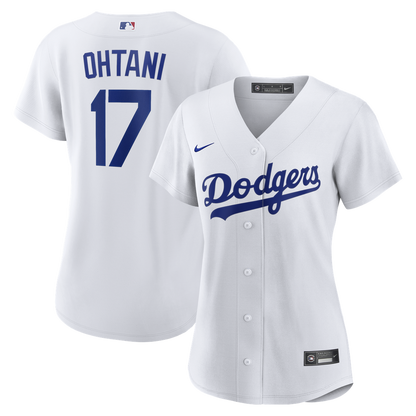 Los Angeles Dodgers Shohei Ohtani Nike Women's Home Replica Jersey - White MLB Team Jersey Baseball Fan Apparel