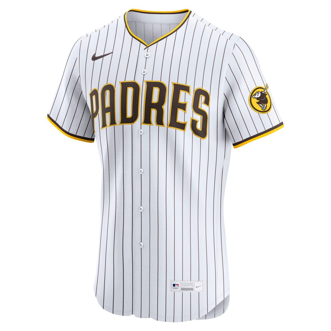 San Diego Padres Nike Home Elite Jersey - White MLB Team Jersey Baseball Fan Apparel