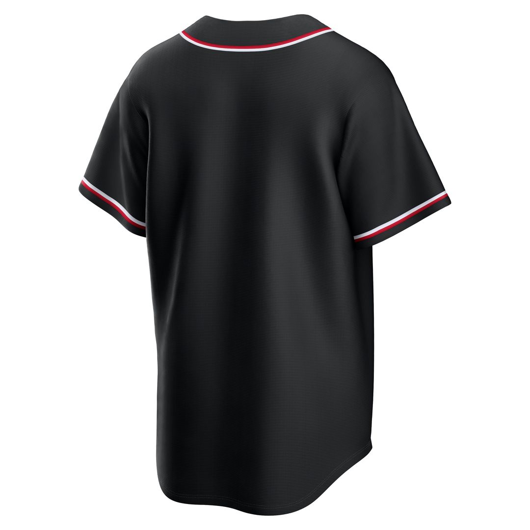Minnesota Twins Nike Fashion Replica Black Out Jersey MLB Team Jersey Baseball Fan Apparel
