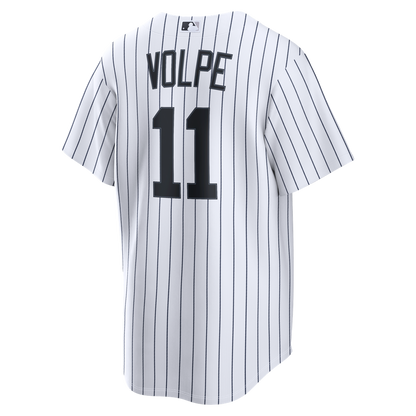 New York Yankees Anthony Volpe Nike Home Replica Jersey - White MLB Team Jersey Baseball Fan Apparel