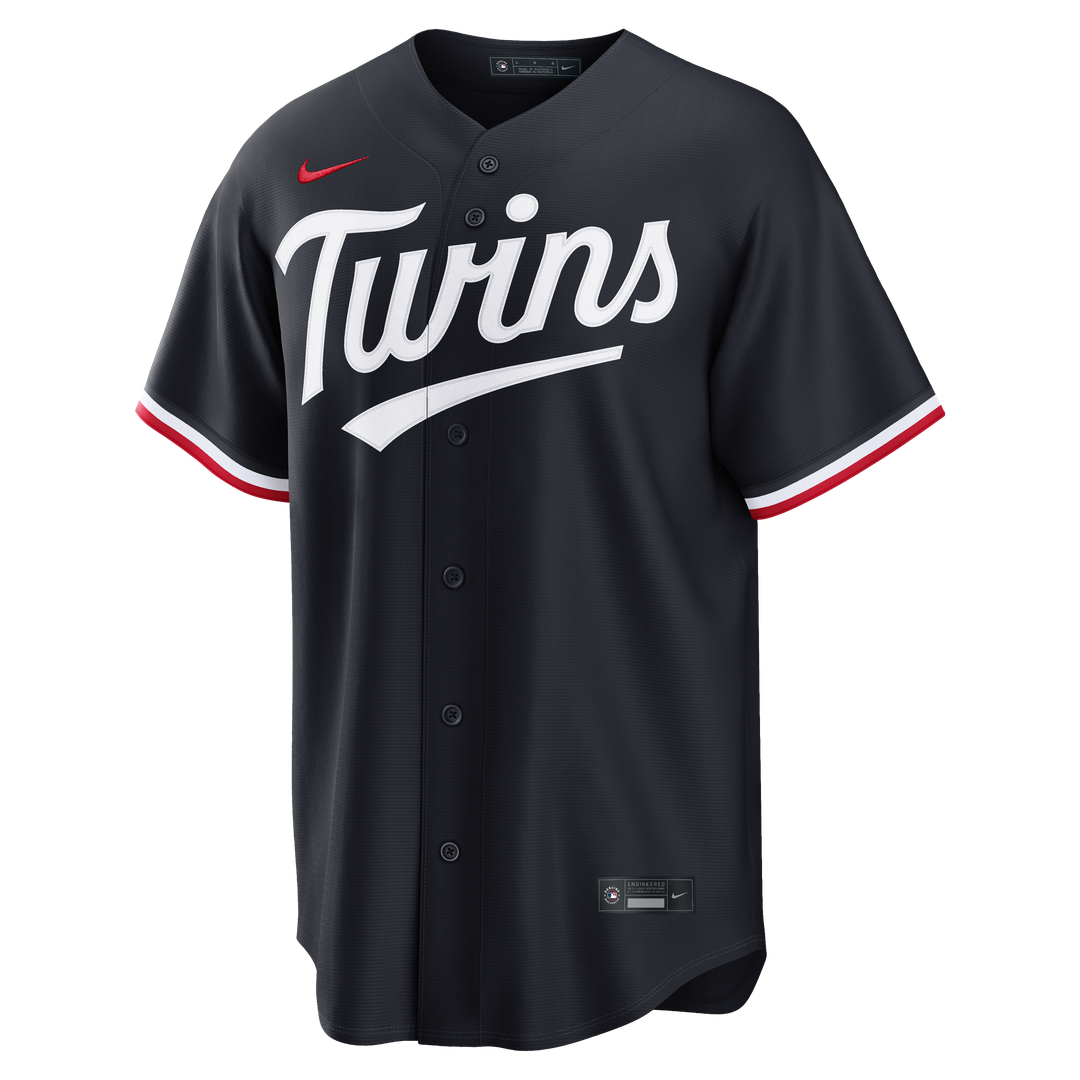 Minnesota Twins Nike Alternate Replica Jersey - Cream MLB Team Jersey Baseball Fan Apparel