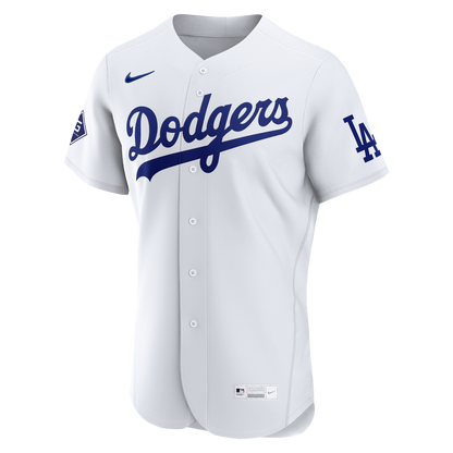Los Angeles Dodgers Nike Alternate Authentic Jersey with Sponsor Patch - Royal MLB Team Jersey Baseball Fan Apparel