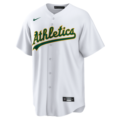 Athletics Jeff McNeil Nike Home Replica Jersey - White MLB Team Jersey Baseball Fan Apparel