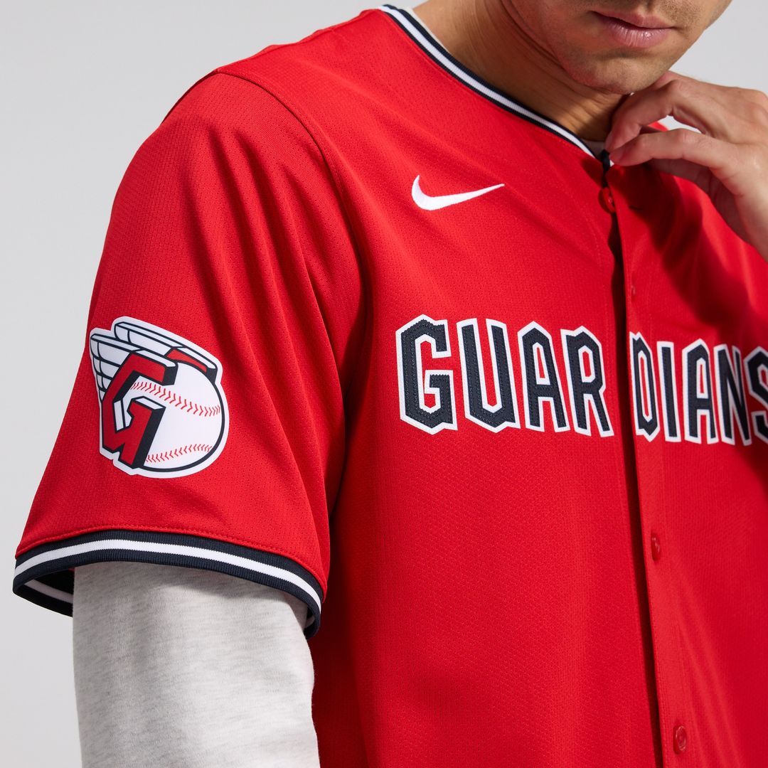 Cleveland Guardians Nike Road Limited Jersey - Gray MLB Team Jersey Baseball Fan Apparel