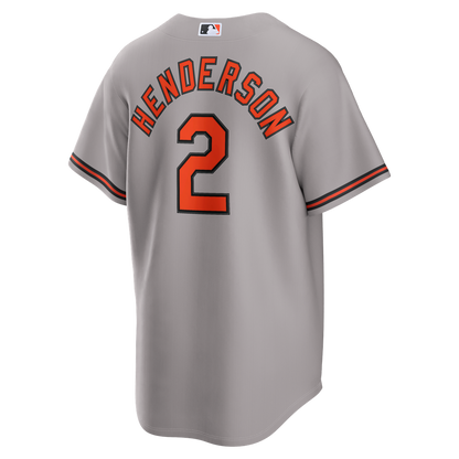 Baltimore Orioles Gunnar Henderson Nike Alternate Replica Jersey - Black MLB Team Jersey Baseball Fan Apparel