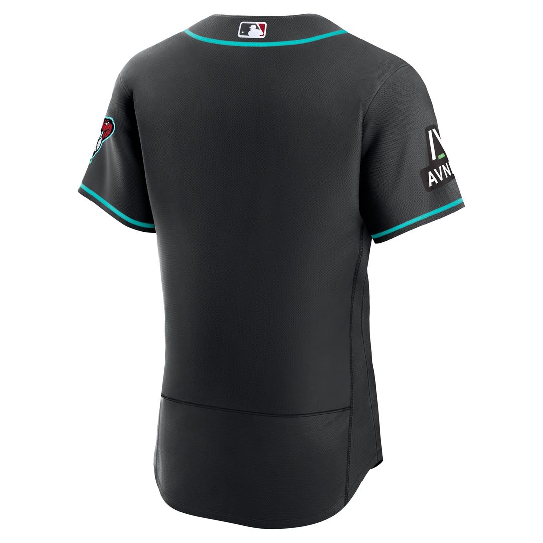 Arizona Diamondbacks Nike Alternate Authentic Jersey - Black MLB Team Jersey Baseball Fan Apparel