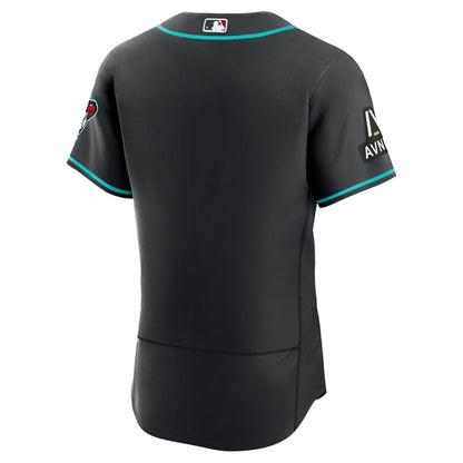 Arizona Diamondbacks Nike Home Sponsor Patch Authentic Jersey - Cream MLB Team Jersey Baseball Fan Apparel