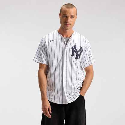 New York Yankees Nike Home Replica Team Jersey - White MLB Team Jersey Baseball Fan Apparel