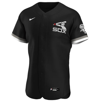 Chicago White Sox Nike Alternate Authentic Team Jersey - Black MLB Team Jersey Baseball Fan Apparel