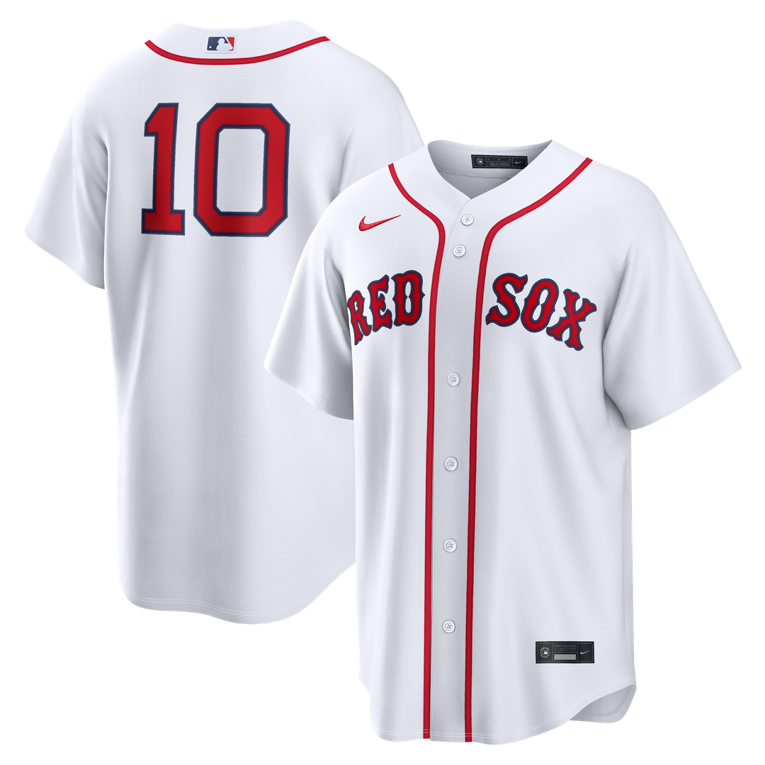 Boston Red Sox Trevor Story Nike Home Replica Jersey - White MLB Team Jersey Baseball Fan Apparel