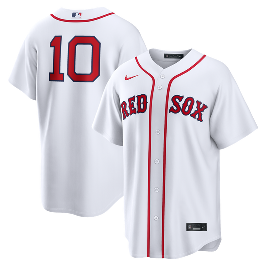 Boston Red Sox Trevor Story Nike Home Replica Jersey - White MLB Team Jersey Baseball Fan Apparel