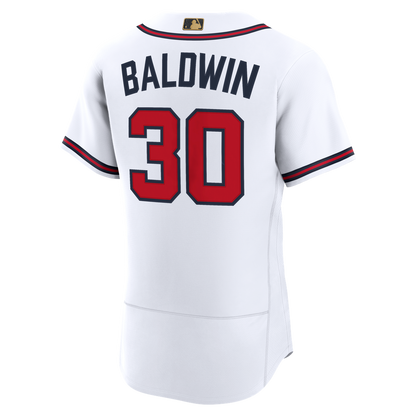 Atlanta Braves Drake Baldwin Nike MLB Awards Authentic Jersey - White MLB Team Jersey Baseball Fan Apparel