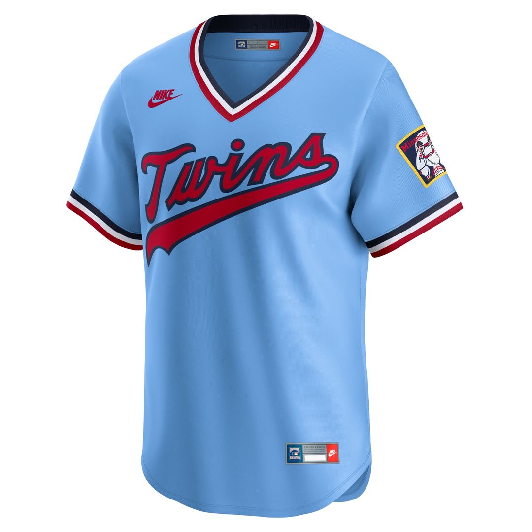 Minnesota Twins Nike Cooperstown Limited Jersey - Light Blue MLB Team Jersey Baseball Fan Apparel