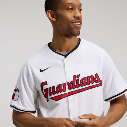 Cleveland Guardians Jose Ramirez Nike Home Limited Player Jersey - White MLB Team Jersey Baseball Fan Apparel