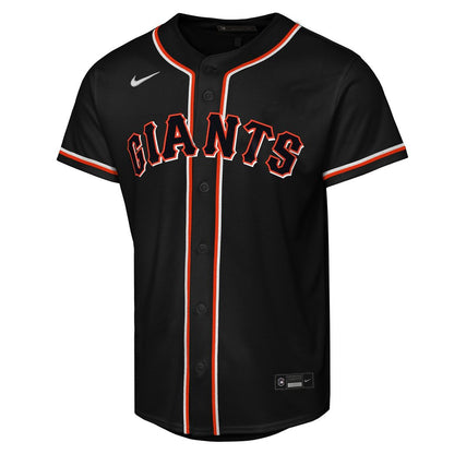 San Francisco Giants Matt Chapman Nike Youth Fashion Replica Player Jersey - Black MLB Team Jersey Baseball Fan Apparel
