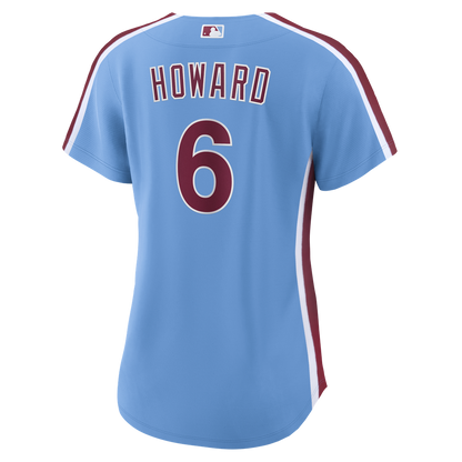 Philadelphia Phillies Ryan Howard Nike Women's Replica Jersey - Light Blue MLB Team Jersey Baseball Fan Apparel