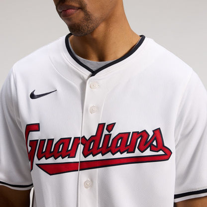 Cleveland Guardians Jose Ramirez Nike Home Limited Player Jersey - White MLB Team Jersey Baseball Fan Apparel
